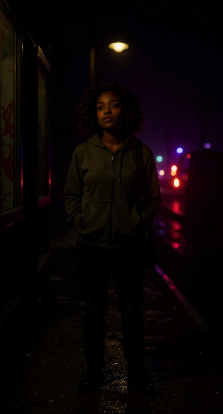 The Haunting Reflection: A Midnight Ride