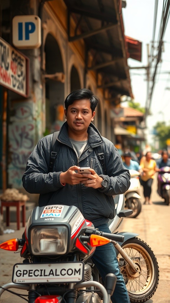 Kehidupan Lucu Ojol di Indonesia