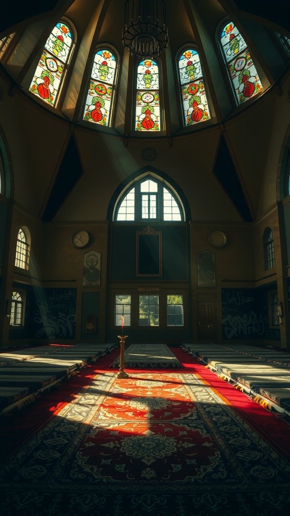 A Moment of Prayer: A Muslim Woman in a Mosque