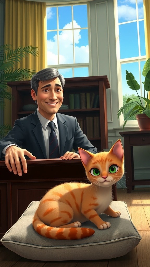 Mr. Whiskers: The President's Furry Advisor