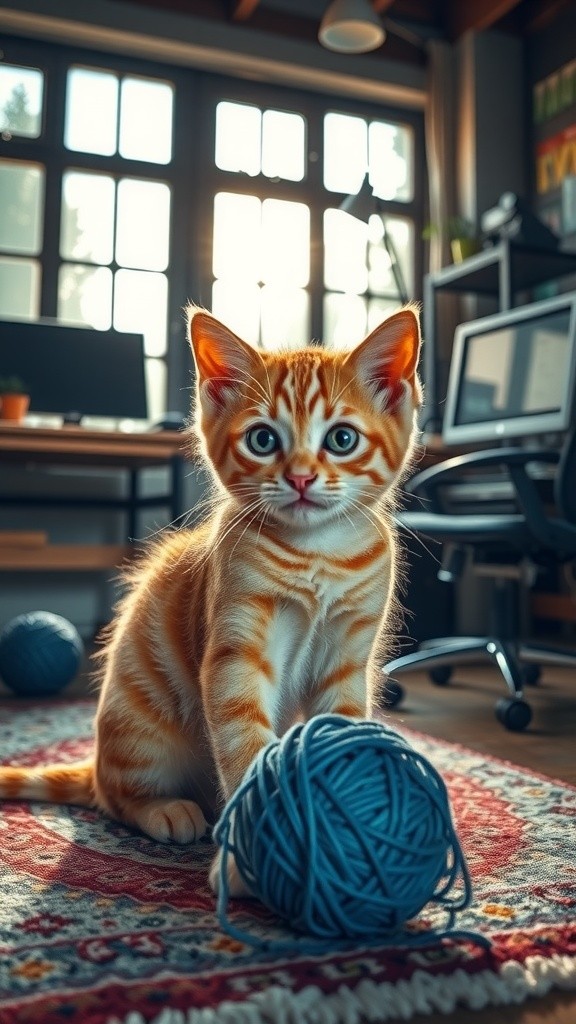 Cat vs. Computer Fire: A Rescue Adventure!