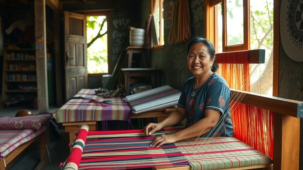 Weaving the Sunrise: Mira's Dream
