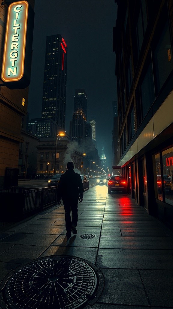 Neon Shadows: A Bladerunner Chronicle
