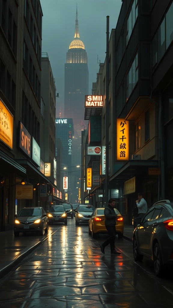 Neon Shadows: A Bladerunner Saga