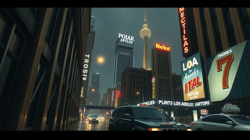 Neon Shadows: A Bladerunner Noir