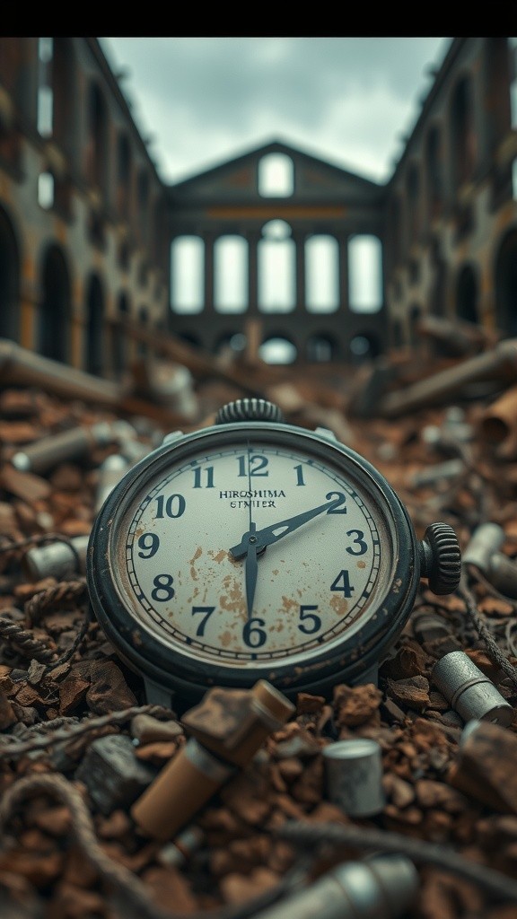 Mengapa Jam Ini Berhenti di Hiroshima?