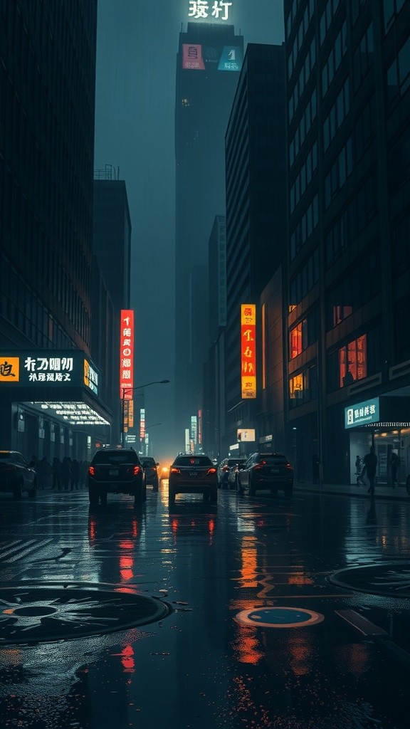 Shadows of the Neon City