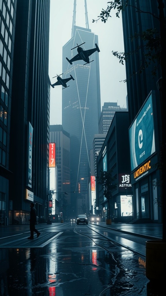 Neon Shadows: A Bladerunner Odyssey