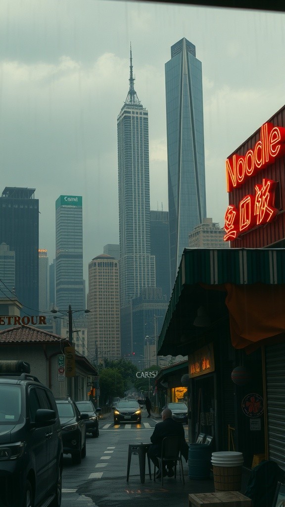 Neon Shadows: A Bladerunner Noir Tale