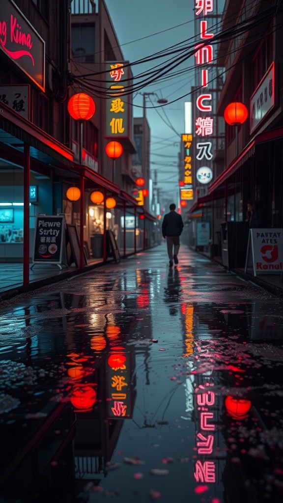 Neon Dreams: A Detective's Descent