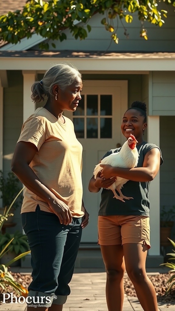 Ayam dan Tetangga yang Penasaran