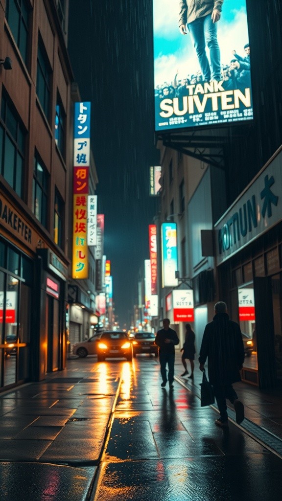 Neon Shadows: A Bladerunner Tale