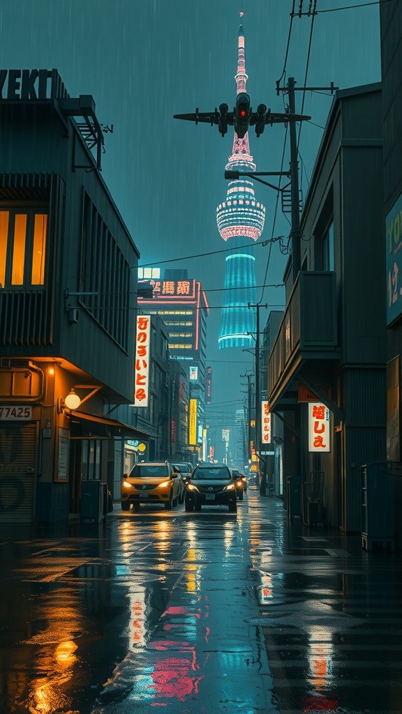 Neon Shadows: A Bladerunner Tale