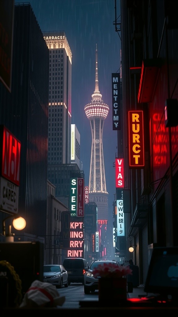 Bladerunner: Shadows of a Dystopian Underworld