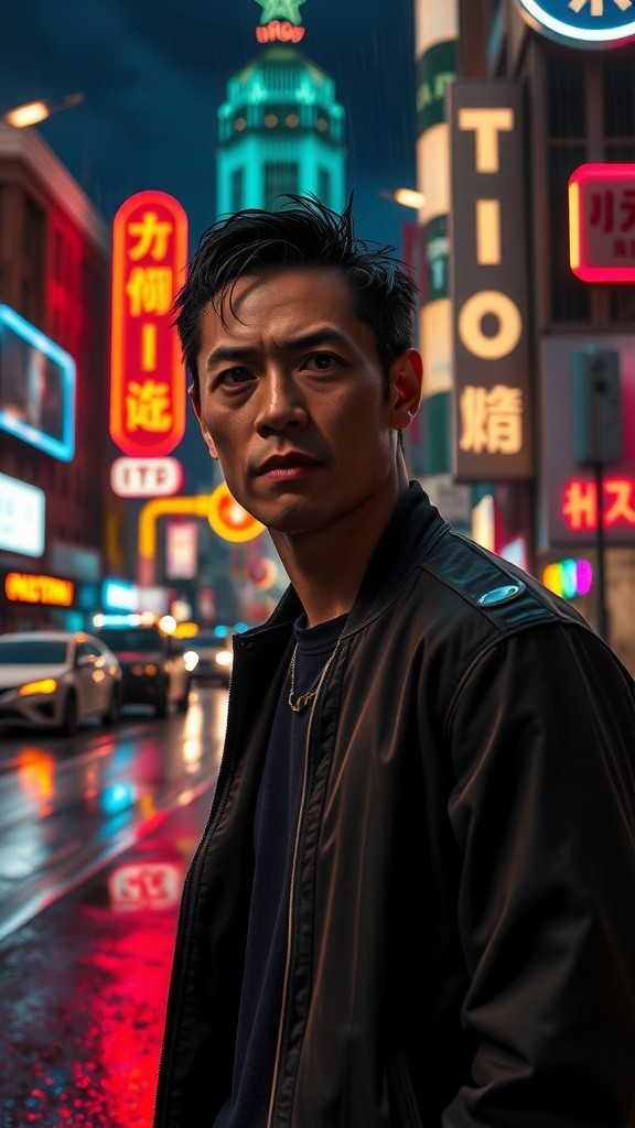 Neon Shadows: A Bladerunner Chronicle