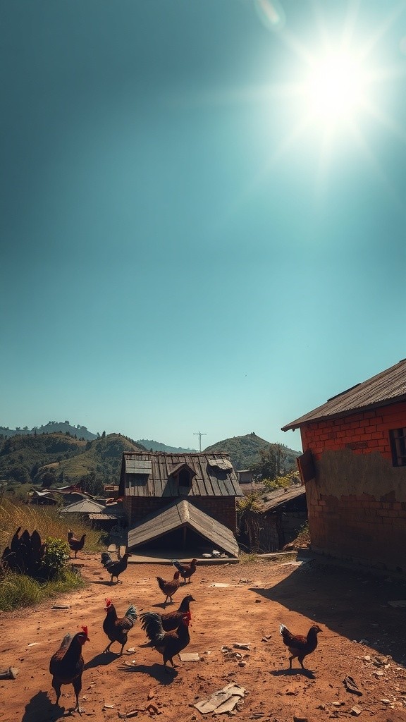 A Girl and Her Mother in Imo State, Nigeria