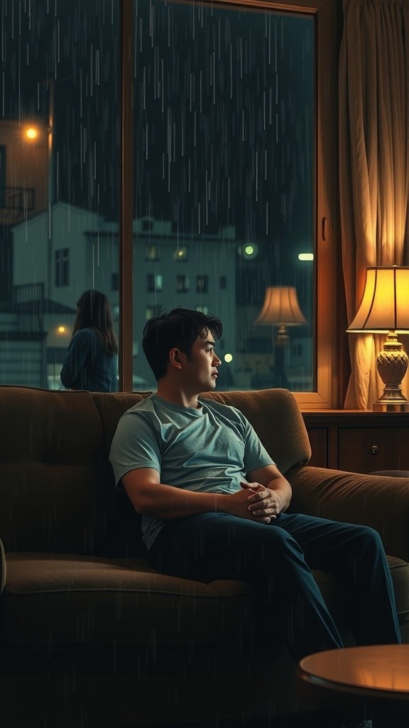 Ketukan Misterius di Malam Hujan