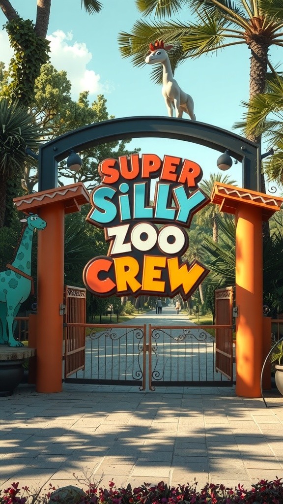Meet the Wacky Animals of the Super Silly Zoo!