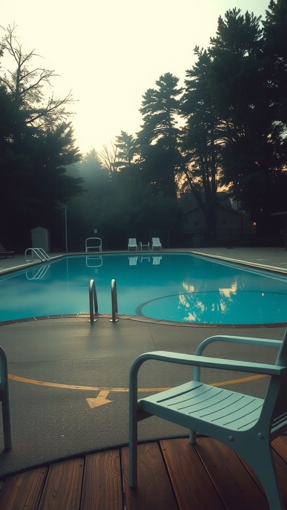 Semangat Bapak Ipul dalam Lomba Renang