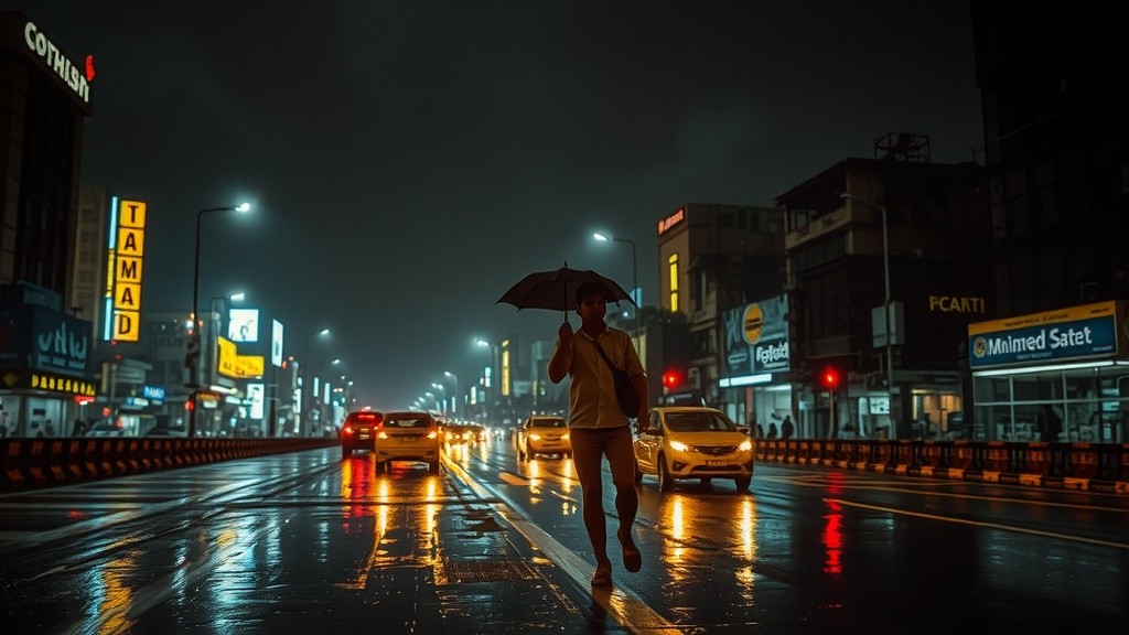 मुंबई में मानसून की रात: एक चेतावनी की कहानी