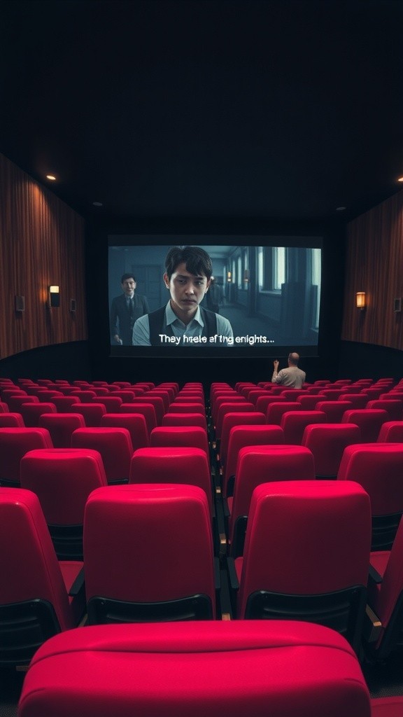 Pesan Misterius di Bioskop