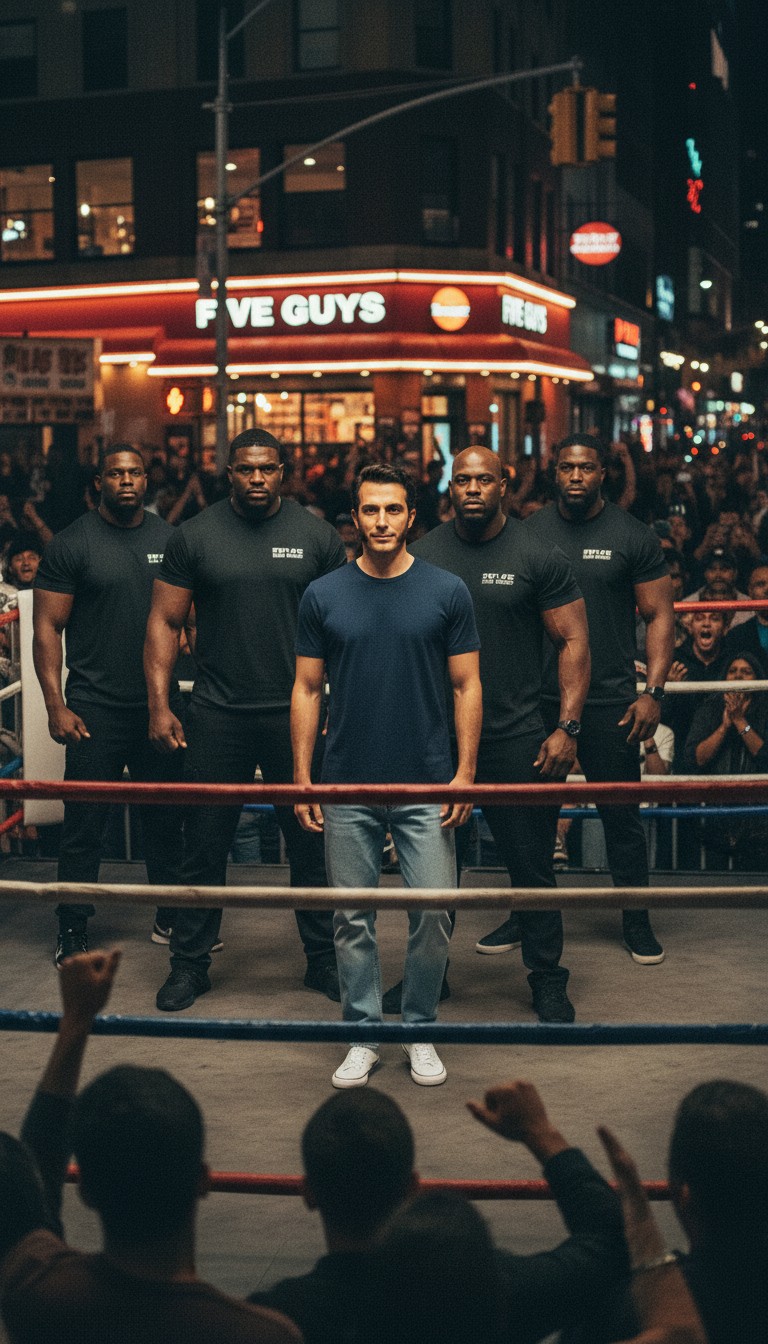 Yeye Man vs. Five Guys: The Ultimate Challenge