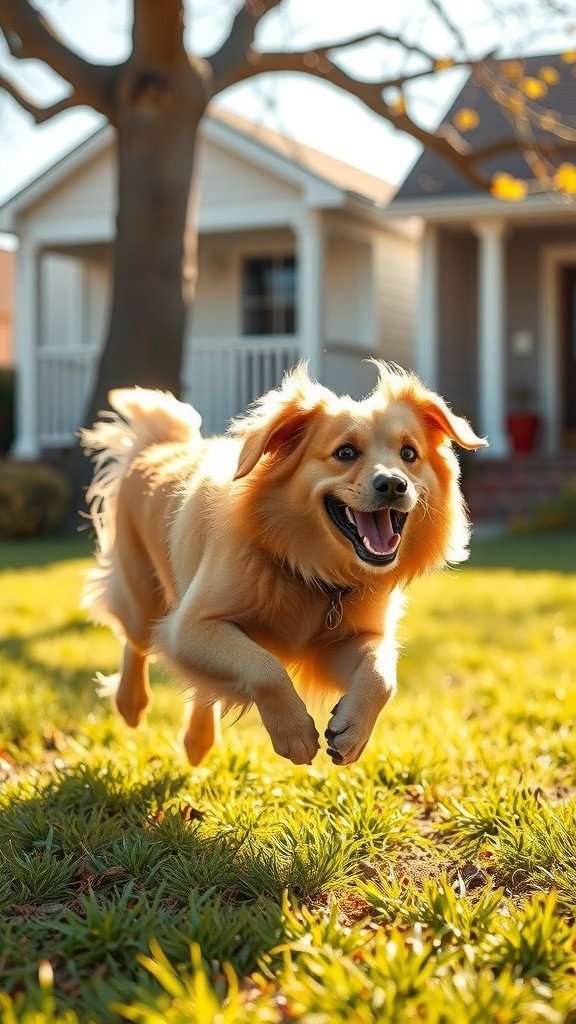 Dog at Grandmother's House