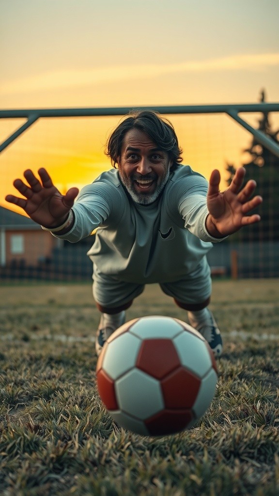 Pengorbanan Seorang Kiper: Darah dan Kemenangan