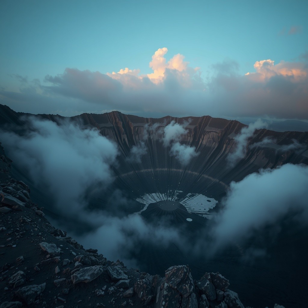 Arwah Tak Tenang di Kawah Gunung