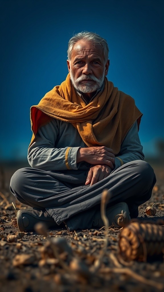 The Silent Struggle of Halku: A Winter's Night in Rural India