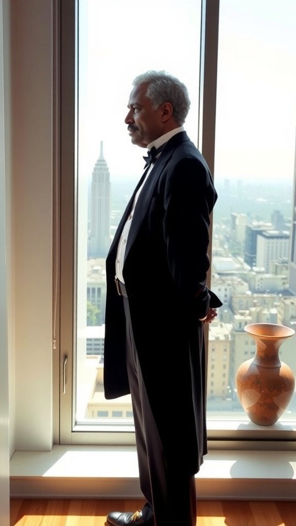 Urban Elegance: A Vision of Wealth and Sophistication