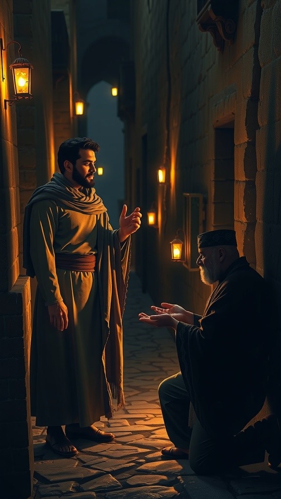 Miraculous Sight: Jesus' Healing Touch