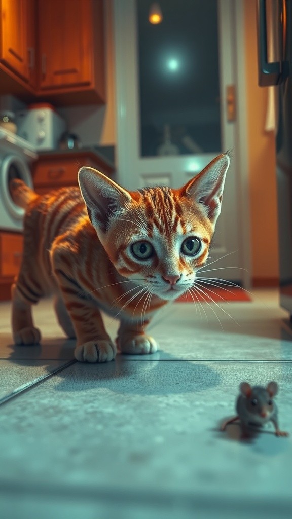 Billi aur Chuha ki Mazedaar Dosti