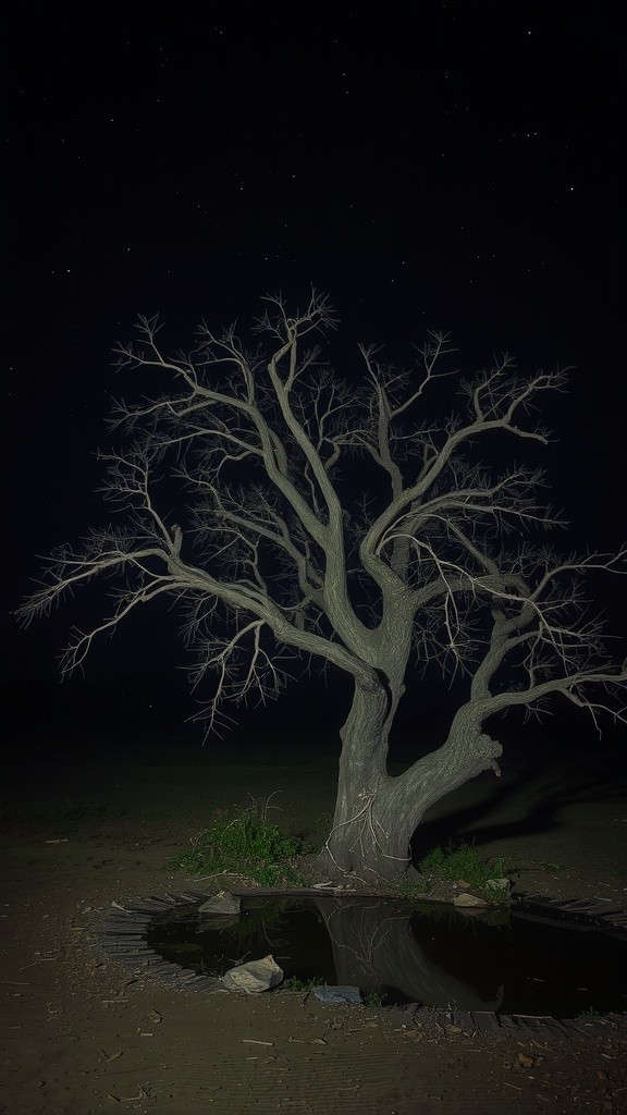 गांव का रहस्यमय तालाब