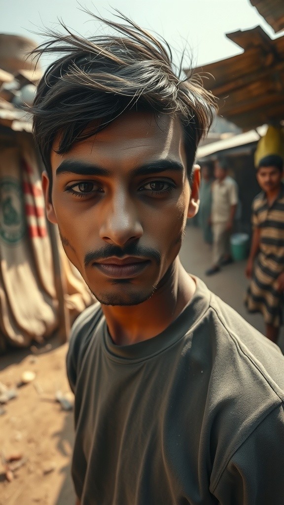 A Boy's Journey from Struggle to Survival