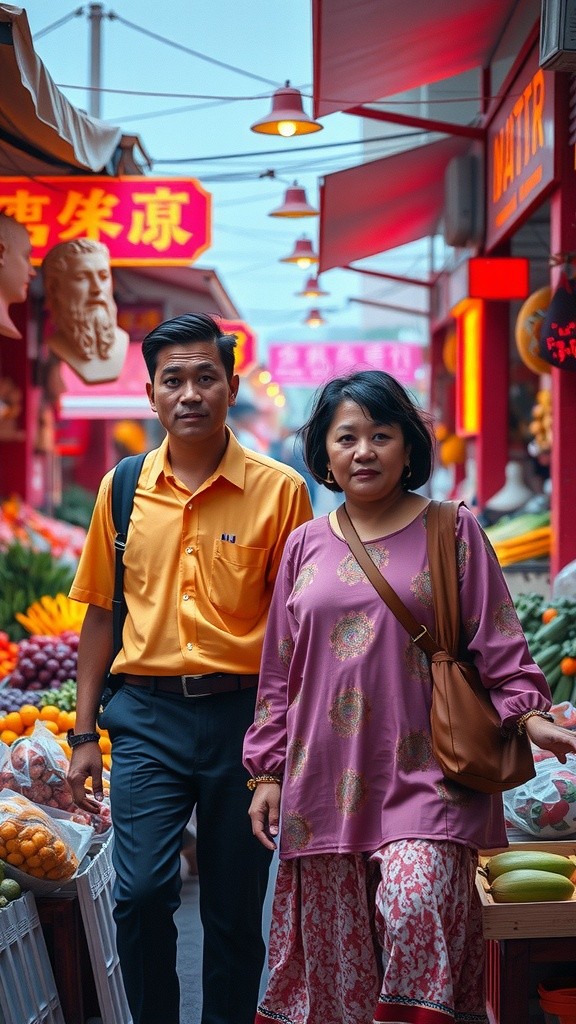Kekuatan Nenek: Semangka Menangkap Copet!