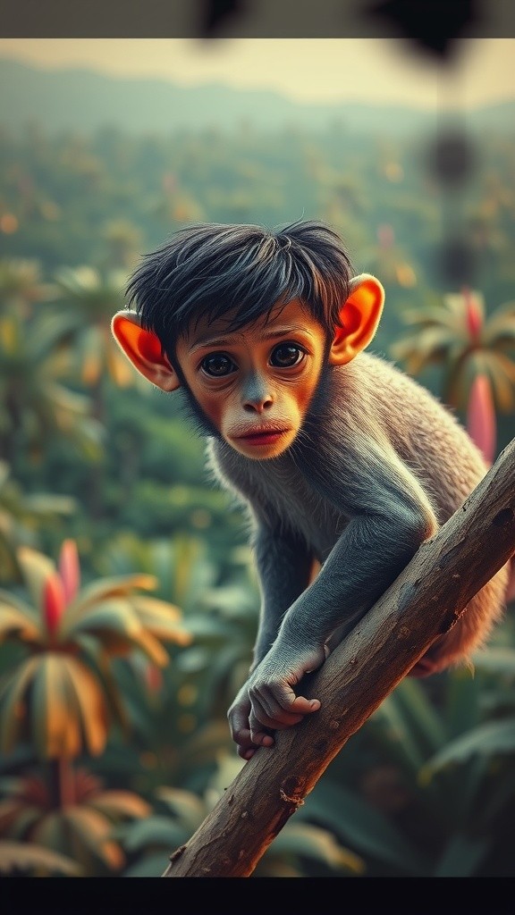 Bobo the Mischievous Monkey's Banana Heist Adventure