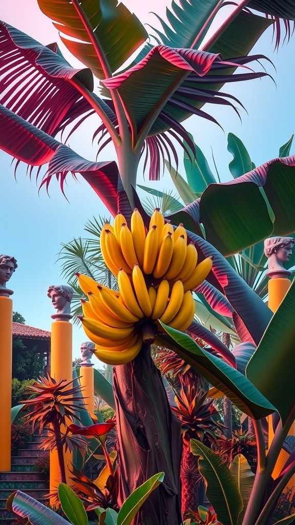 Keunikan Pohon Pisang: Batang dan Buah yang Menarik