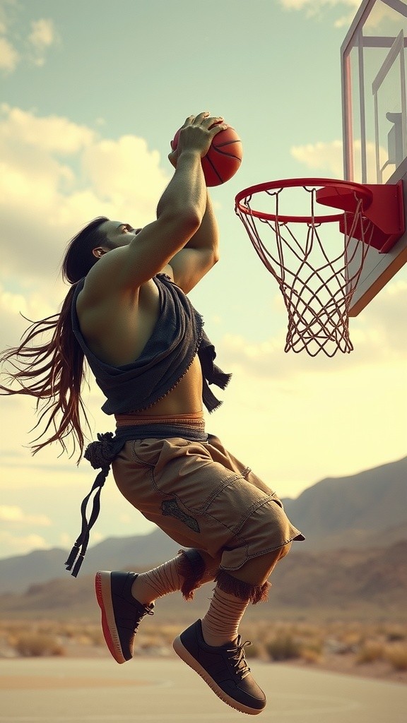 Dunking Orc: The Basketball Legend of Grak