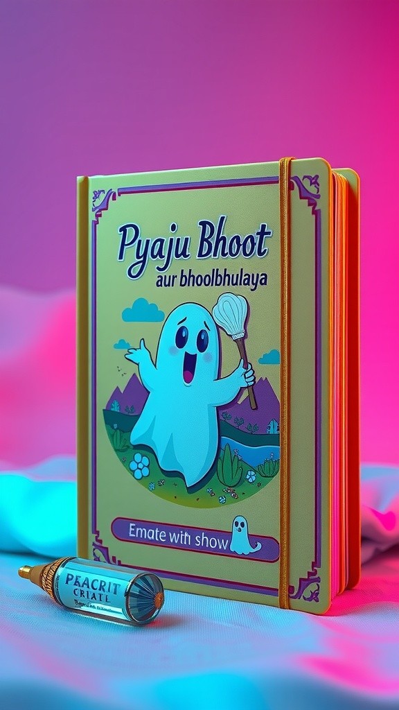 प्याजू भूत और भूलभुलैया बाग़: दोस्ती की मजेदार कहानी