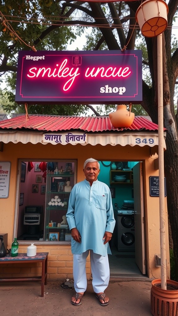 स्माइली अंकल की दुकान