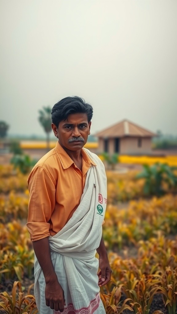 किसान की मेहनत