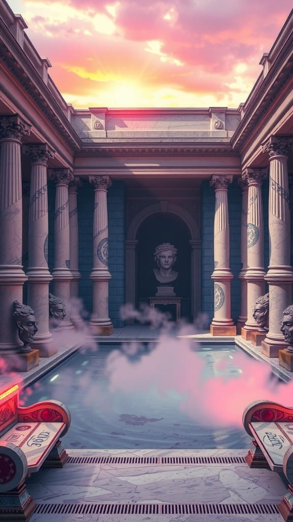 The Social Hub of Ancient Roman Baths