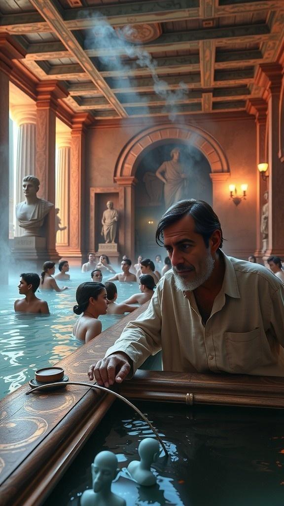 Exploring the Social Hub of Ancient Roman Baths