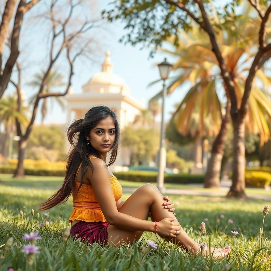 A Charming Encounter in the Park