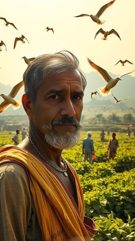 Protecting Our Land: Raju's Stand Against Vikram's Greed