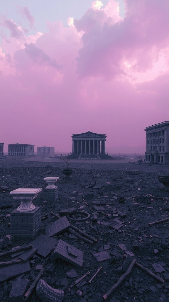 Echoes of Humanity's Folly: A Dystopian Reflection