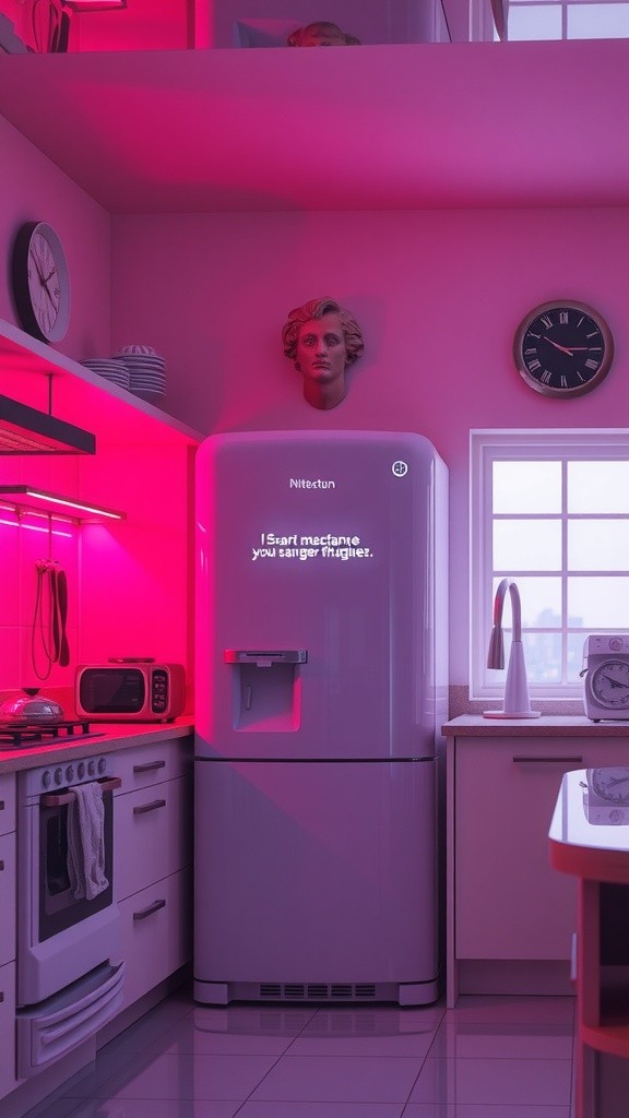 Carl vs. The Smart Fridge: A Snack Battle