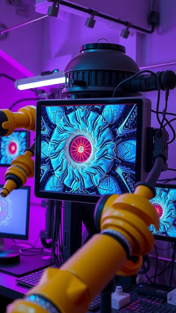 Fractals and Robotics: Electric Circuits Unleashed