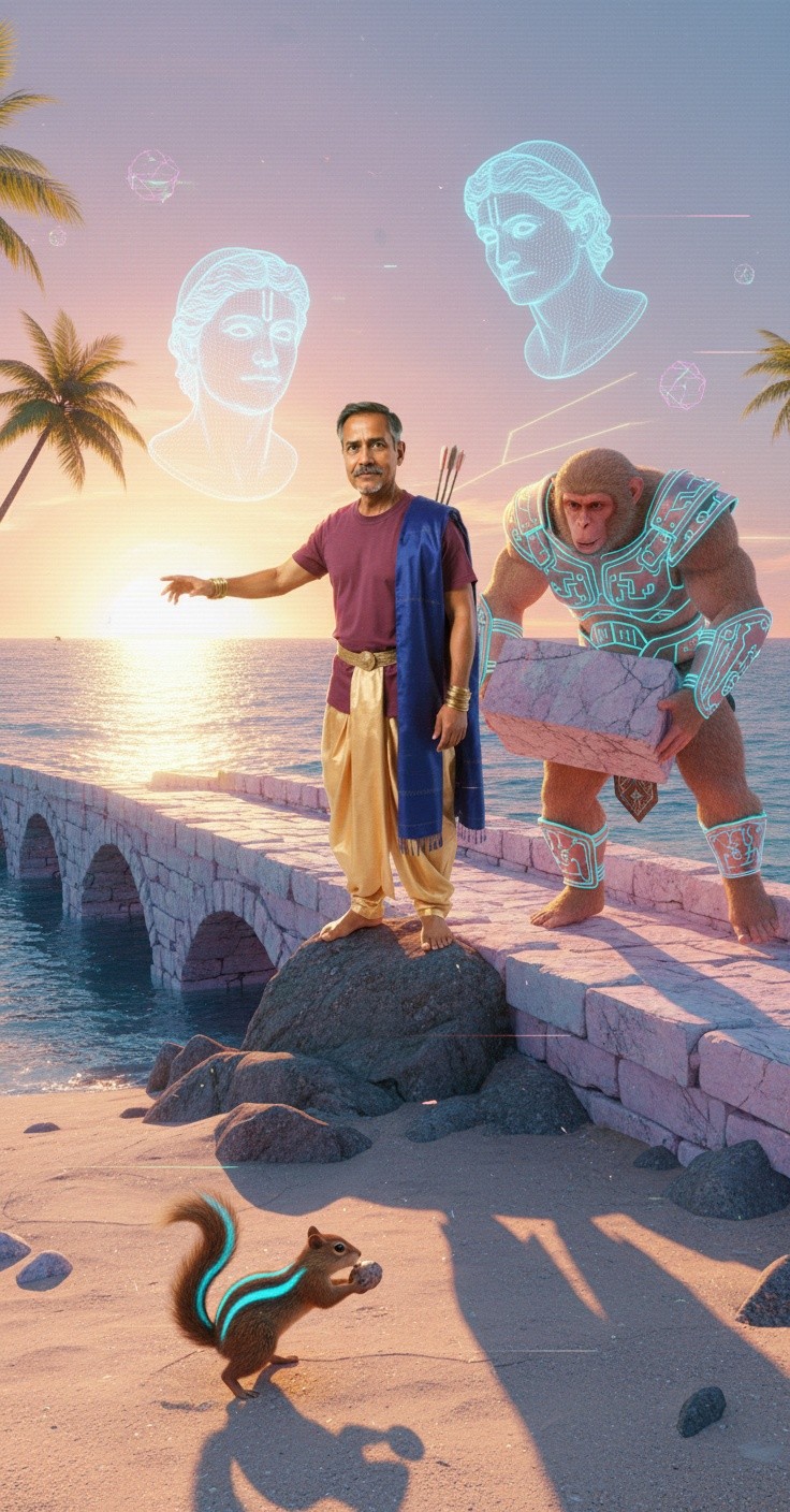 The Squirrel's Devotion: A Lesson from Lord Rama